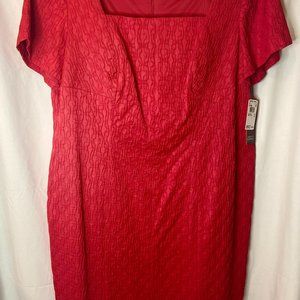 Adrianna Pappell Woman Red Dress, sz 20W